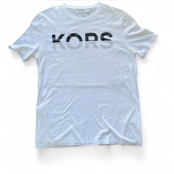Michael Kors Men’s T-Shirt Size Small Casual Logo Tee - Picture 1 of 6